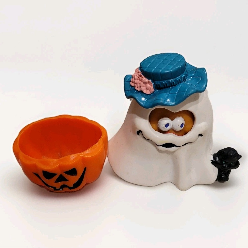 Vintage 1992 McDonald's Ghost McNugget Buddies Happy Meal Halloween Nugget